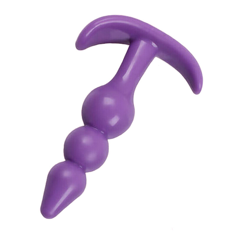 信生活 后庭玩具肛交塞前列腺按摩拉珠男女用自慰器具 成人情趣性爱用品 船长性感紫